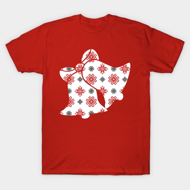 Pixel Christmas Pattern T-Shirt by BHDigitalArt